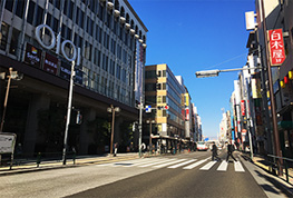 3月10日　朝の吉祥寺の風景