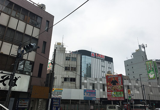 今朝の吉祥寺の風景