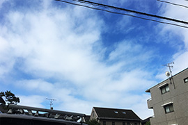 今朝の吉祥寺の風景