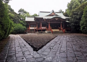 昨日の武蔵野八幡神社の写真
