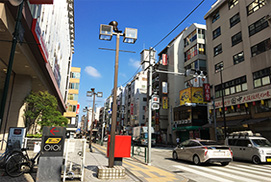 今朝の吉祥寺の風景