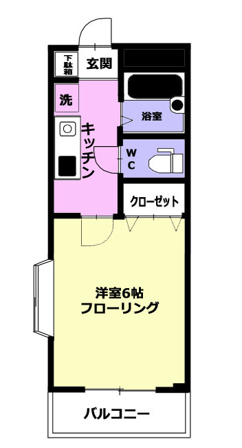 間取図付！