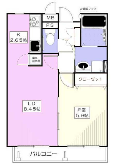 間取図付！