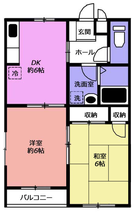 間取図付！