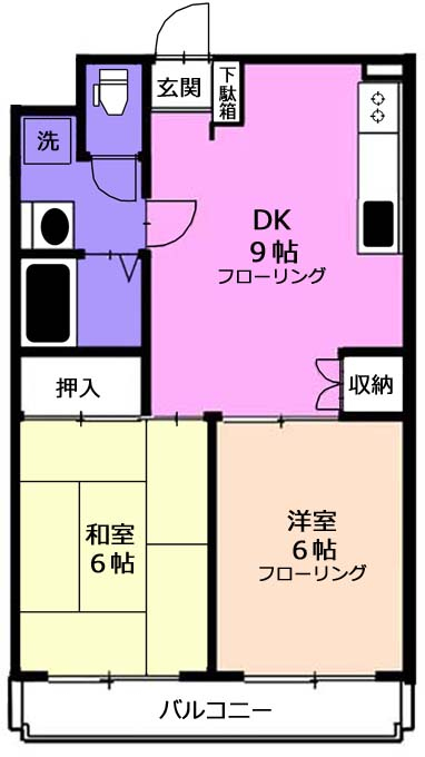 間取図付！
