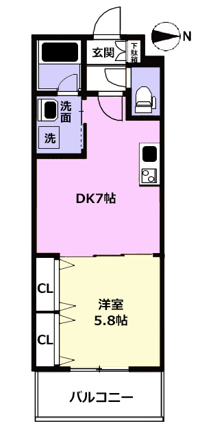 三鷹台駅 徒歩1分 構造:鉄骨造